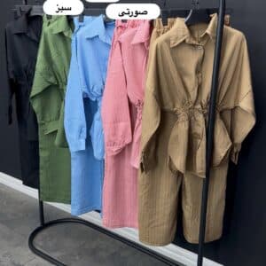 ست مانتو شلوار بلورین کد 50691