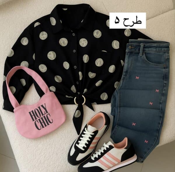 شومیز حلقه دار کد 40556 - Image 8