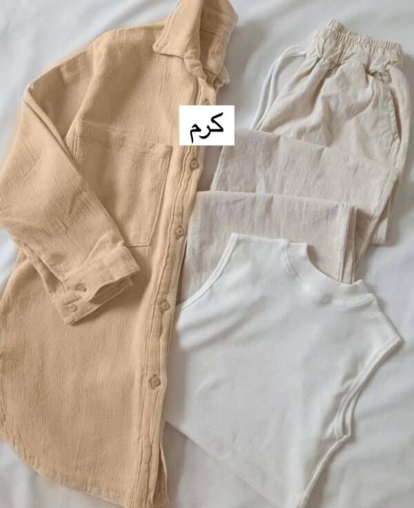 شومیز حصیری کد 40545 - Image 5