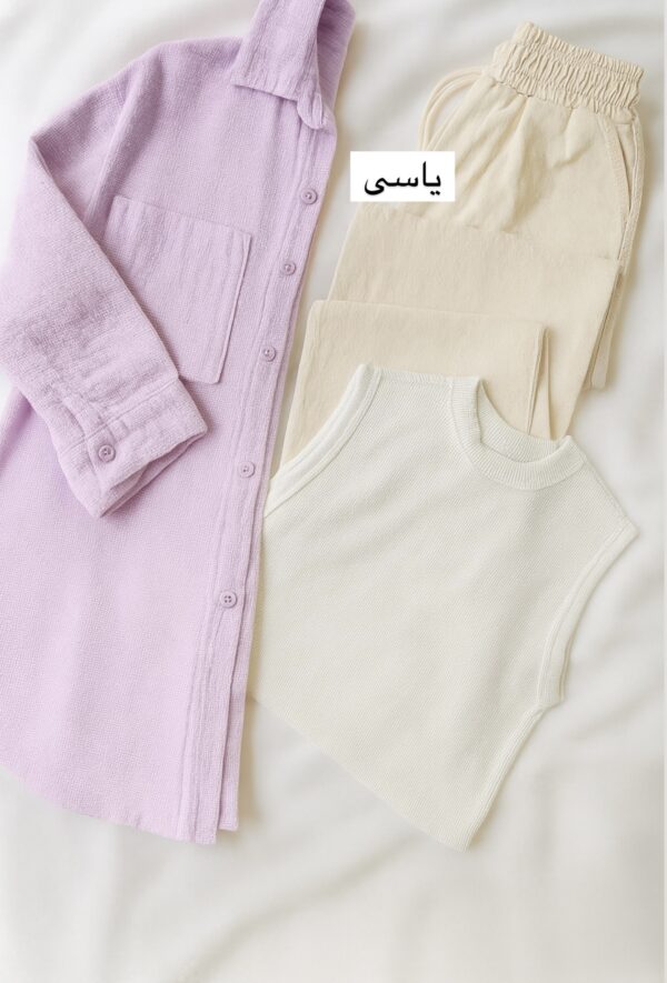 شومیز حصیری کد 40545 - Image 10