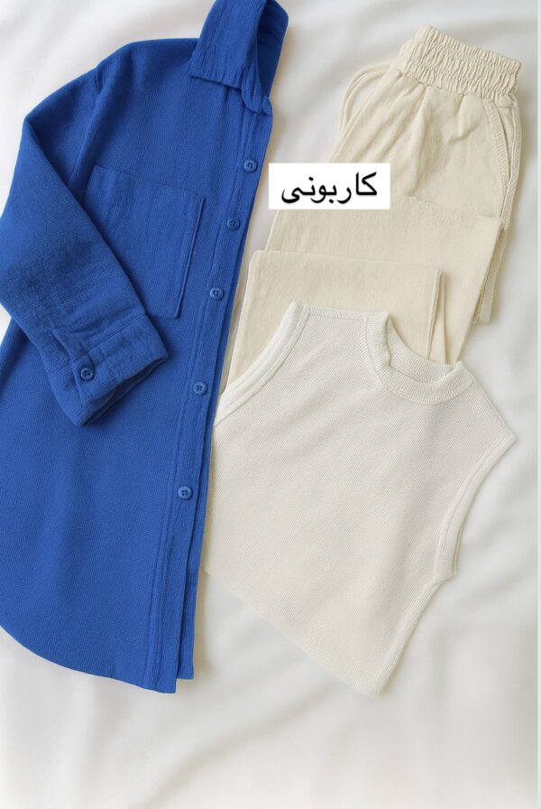 شومیز حصیری کد 40545 - Image 9