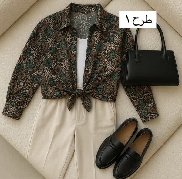 شومیز زلال کد 40552