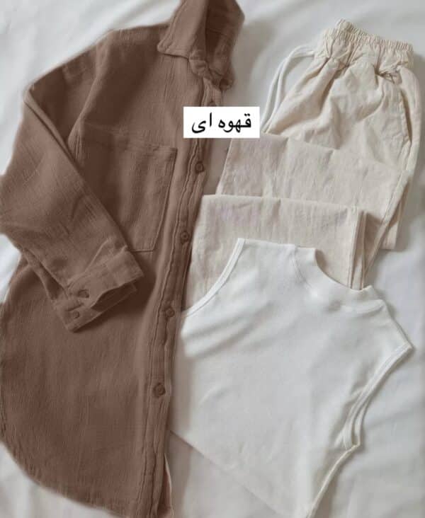 شومیز حصیری کد 40545 - Image 4