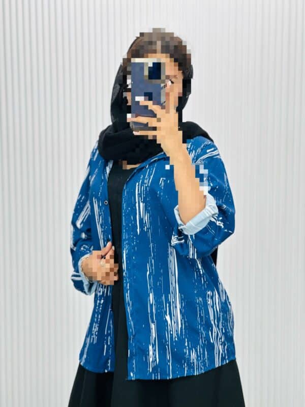 شومیز مانتویی برکه کد 50714 - Image 2