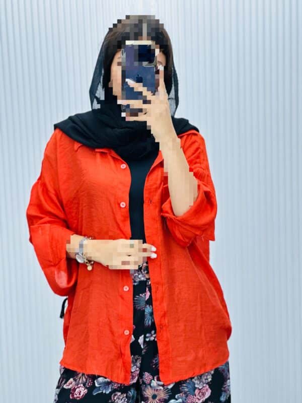 شومیز مانتویی پری کد 40553 - Image 2