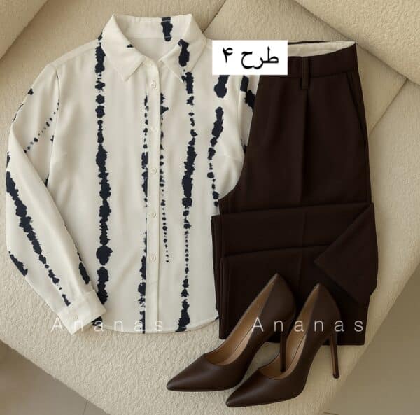 شومیز نصر کد 40558 - Image 9