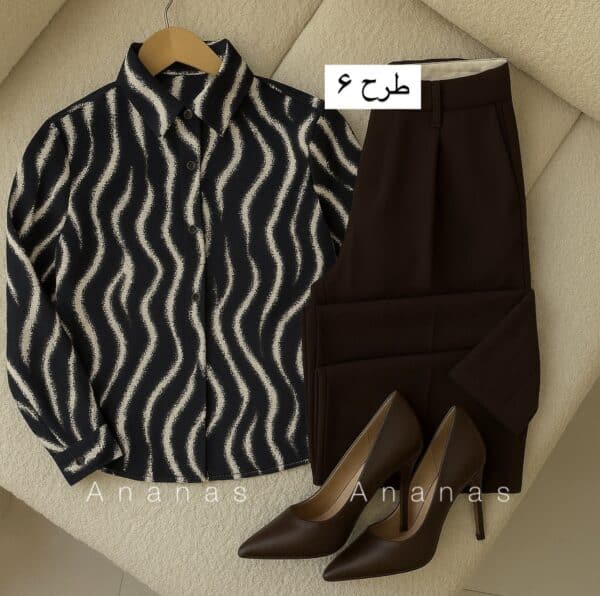 شومیز نصر کد 40558 - Image 8