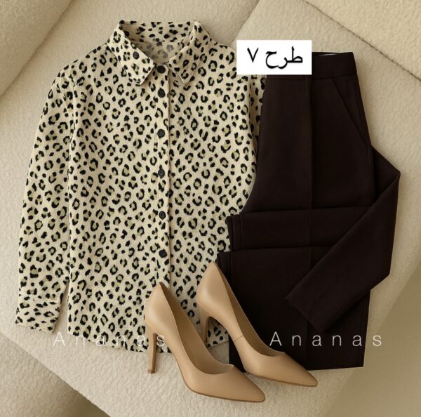 شومیز نصر کد 40558 - Image 7