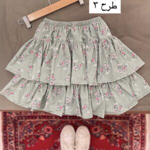 دامن فلاور کد 90099