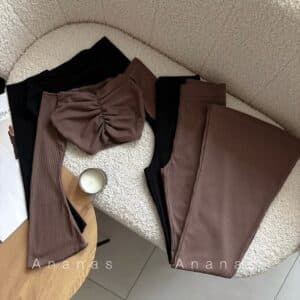 ست نیم تنه و شلوار هیلان کد 50738