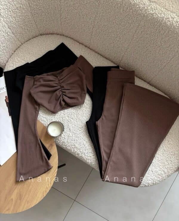 ست نیم تنه و شلوار هیلان کد 50738