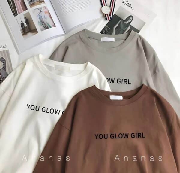 تیشرت glow girl کد 30145