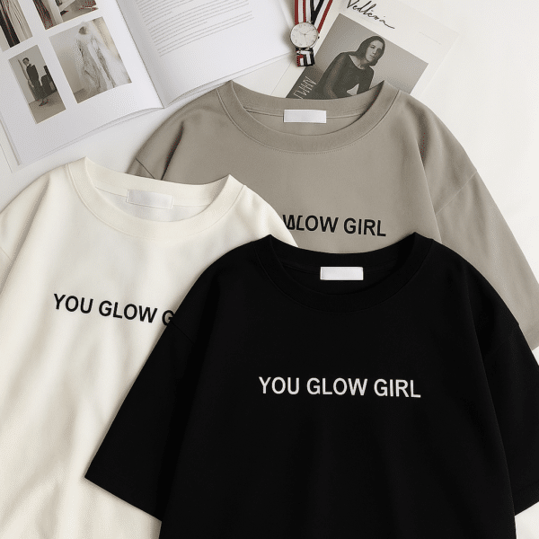 تیشرت glow girl کد 30145 - Image 2