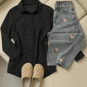 شومیز پلنگی کد 40586