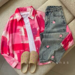 شومیز آبرنگی کد 40567