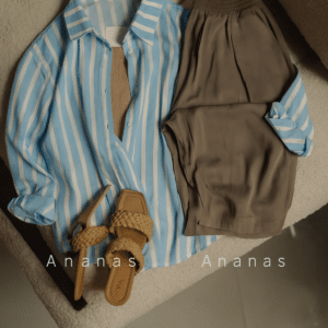 شومیز مانتویی کایلی کد 40547
