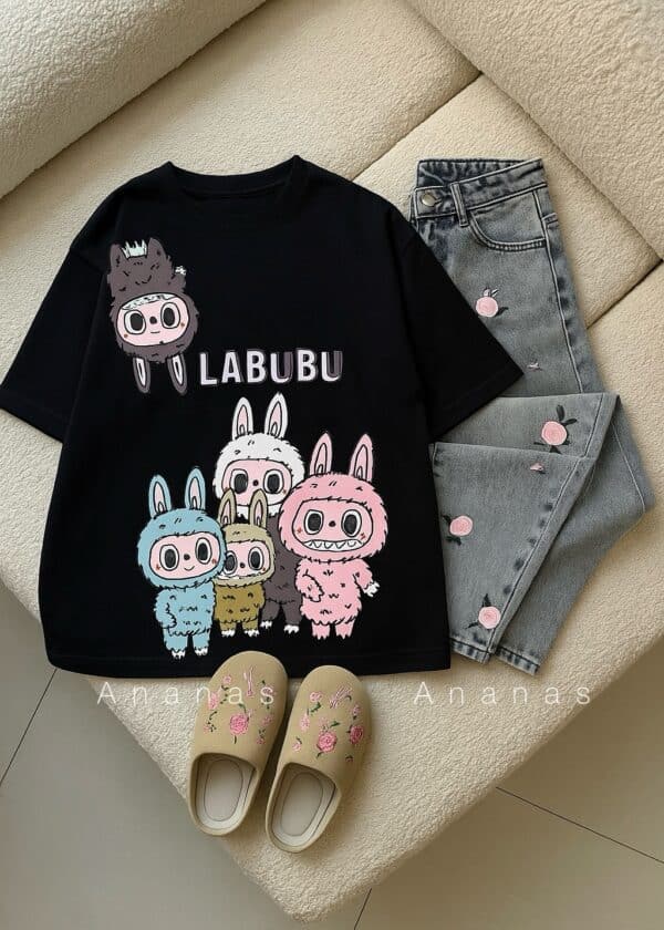 تیشرت labubu کد 30155 - Image 2