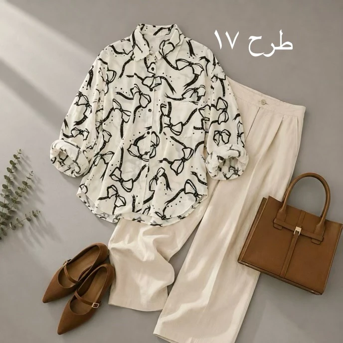 شومیز روژین کد 40942