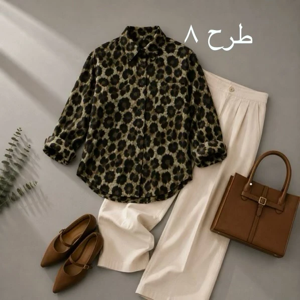 شومیز روژین کد 40942 - Image 9
