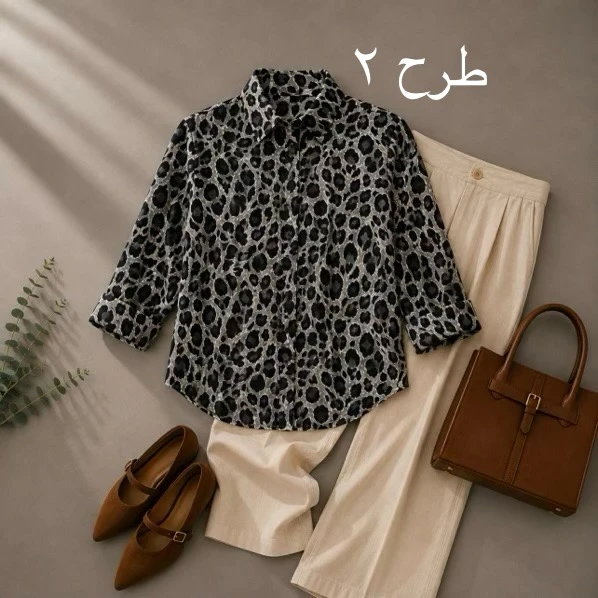 شومیز روژین کد 40942 - Image 7