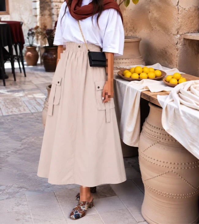 دامن نسترن کد 90207 - Image 7