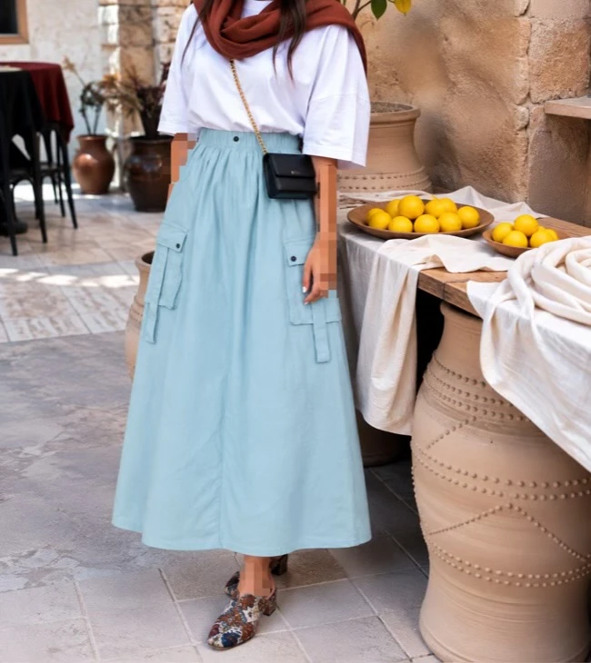 دامن نسترن کد 90207 - Image 6